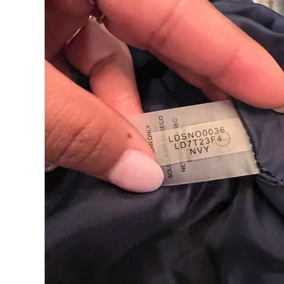 Karl Lagerfeld Blue Tweed Dress - Picture 7 of 9